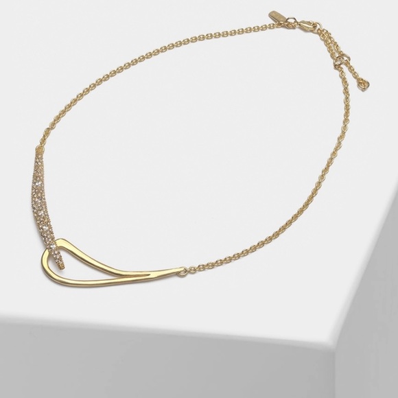 Alexis Bittar Jewelry - Alexis Bittar Swarovski Crystal & Gold Necklace Alexis Bittar Jewelry - Alexis Bittar Swarovski Crystal & Gold Necklace